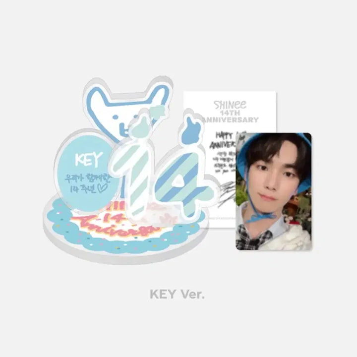 [BUNJANG] SHINee Key 14th Anniversary Acrylic Stand AR Voice Set / 샤이니 키 14주년 아크릴 스탠드 AR 보이스 세트