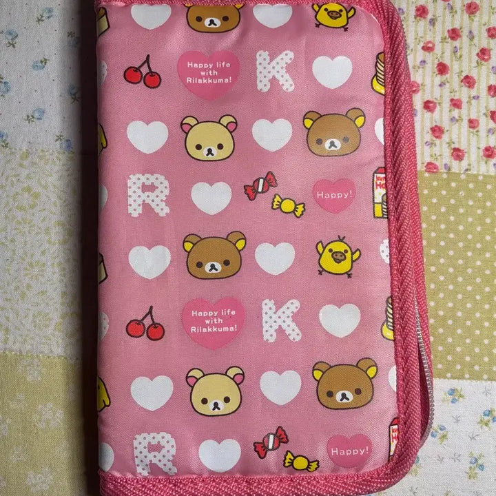 [BUNJANG] Rilakkuma Pouch Pink / 리락쿠마 파우치 핑크
