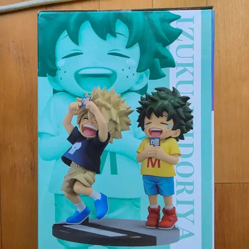 [BUNJANG] My Hero Academia Ichiban Kuji Masterpiece Series Deformed Figures - Izuku Midoriya &amp; Katsuki Bakugo (Childhood) / 나히아 이치방쿠지 제일복권 미도리야 바쿠고 유년 D상