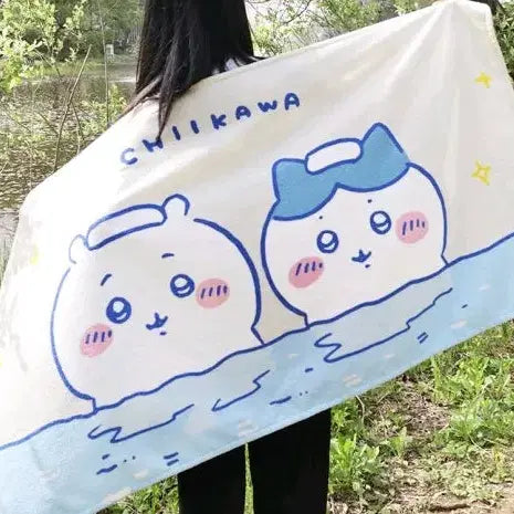 [BUNJANG] Munjakwi Summer Beach Towel (Sealed) / 미개봉) 먼작귀 썸머비치타올