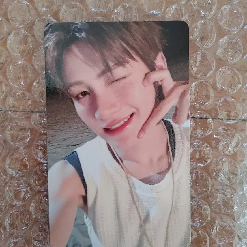 [BUNJANG] TWS Soda Soda Animate Lucky Draw Jihoon Photocard / 현물) 투어스 소다소다 애니메이트 럭키드로 지훈 포카 양도