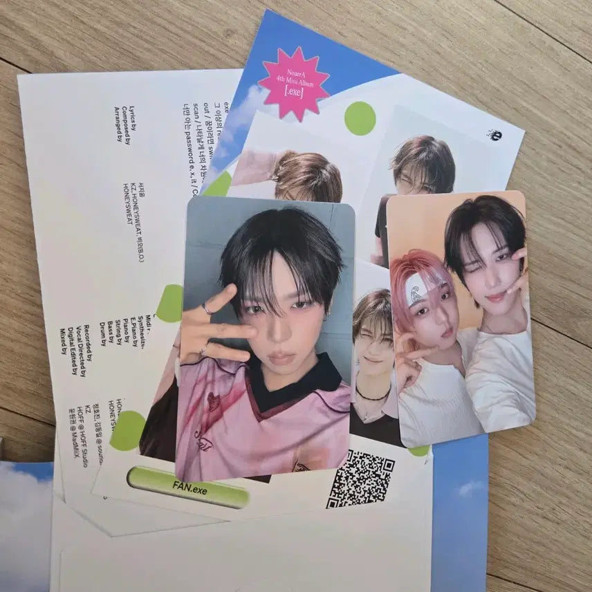[BUNJANG] NouerA 4th Album Autographed Promotional Photocard / 누에라 NouerA 4집 친필싸인 미니 비매앨범 [exe] kpop 포카 아이돌
