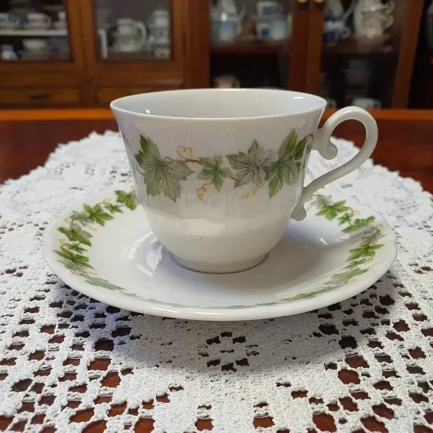 [BUNJANG] Antique German Schirnding Bavaria Teacup and Saucer / 앤틱 독일 쉬른딩 바바리아 찻잔