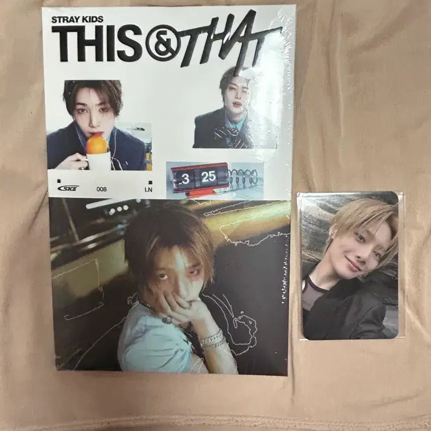 [BUNJANG] Stray Kids "Noeasy" Album Version I.N POB Bundle Set / 미개봉 스키즈 디스앤댓 앨범 &amp;버젼 개인앨범 아이엔 yes24미공포 일괄