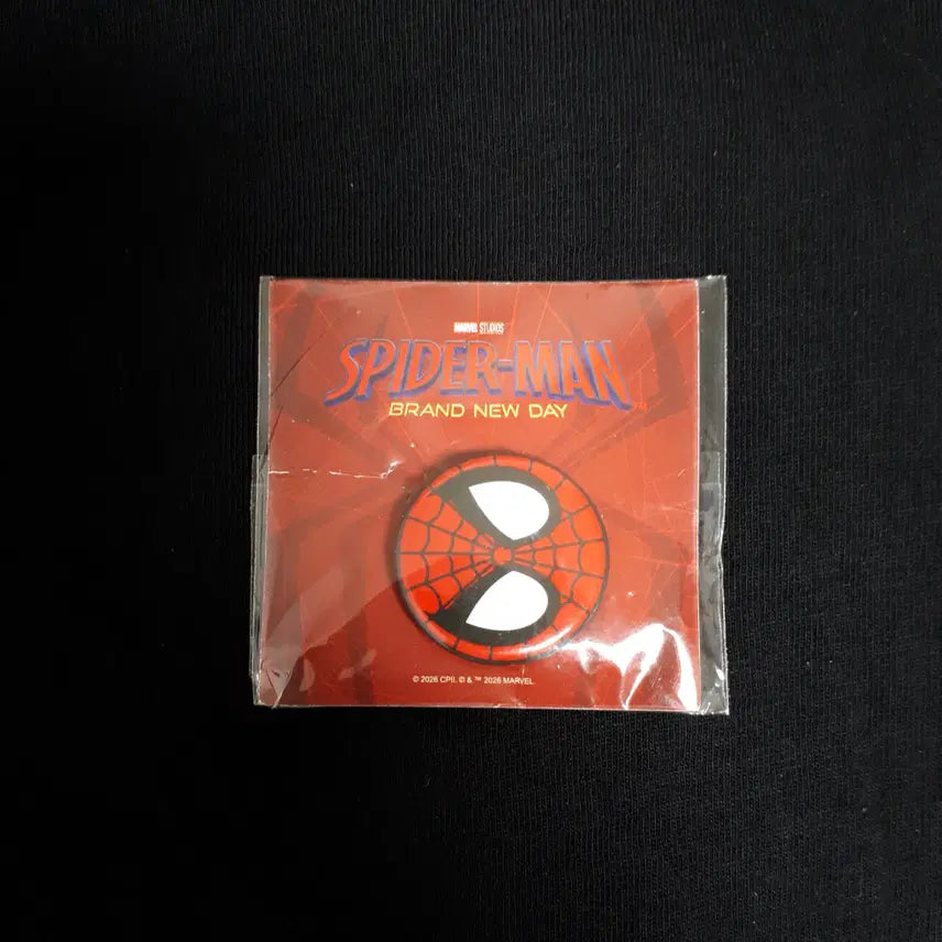 [BUNJANG] Spider-Man Brand New Day Pin Badge (Sealed) / 급처) 스파이더맨 브랜드뉴데이 핀뱃지 미개봉 새상품 징크스