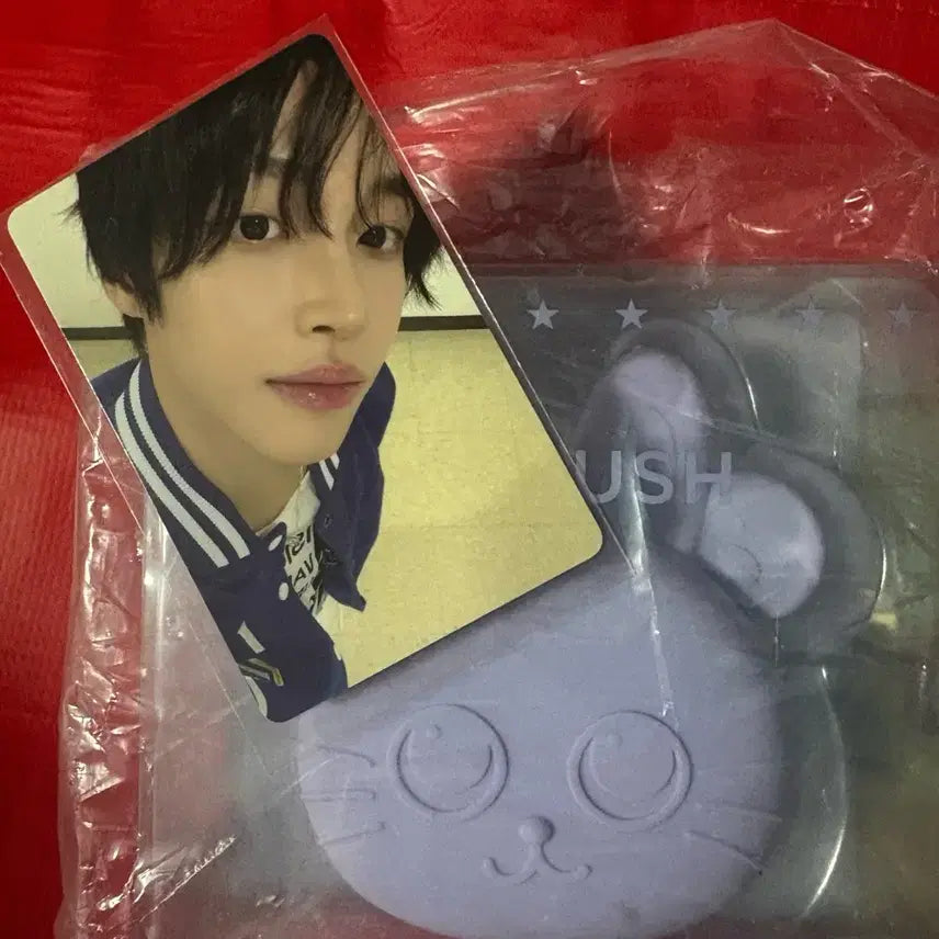 [BUNJANG] RIIZE Wonbin Scalp Brush TOYANGDEOK Lucky Draw Photocard (POB) - Sealed / 라이즈 원빈 스칼프 브러쉬 토냥덕 + 5만 특전 포카 원빈 미개봉