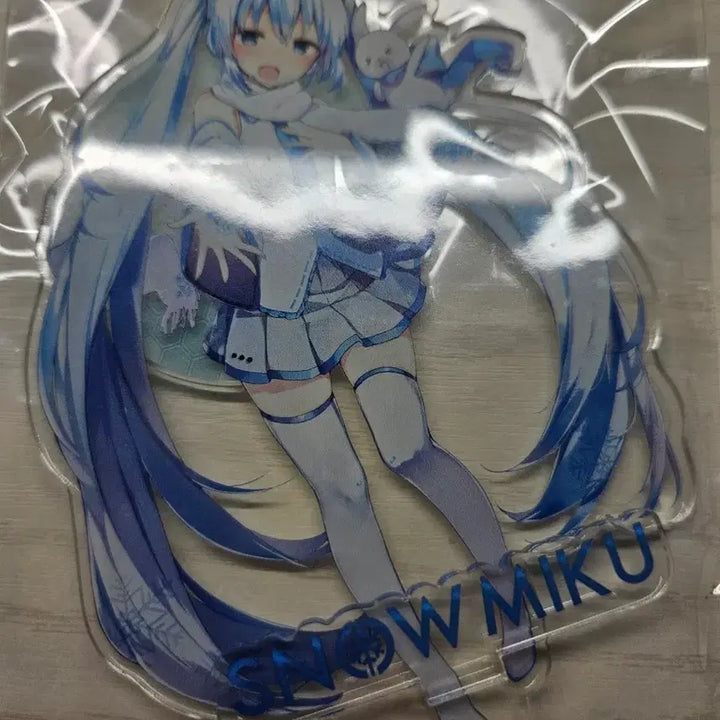 [BUNJANG] Snow Miku Acrylic Stand / 스노우 하츠네 미쿠 아크릴 스탠드