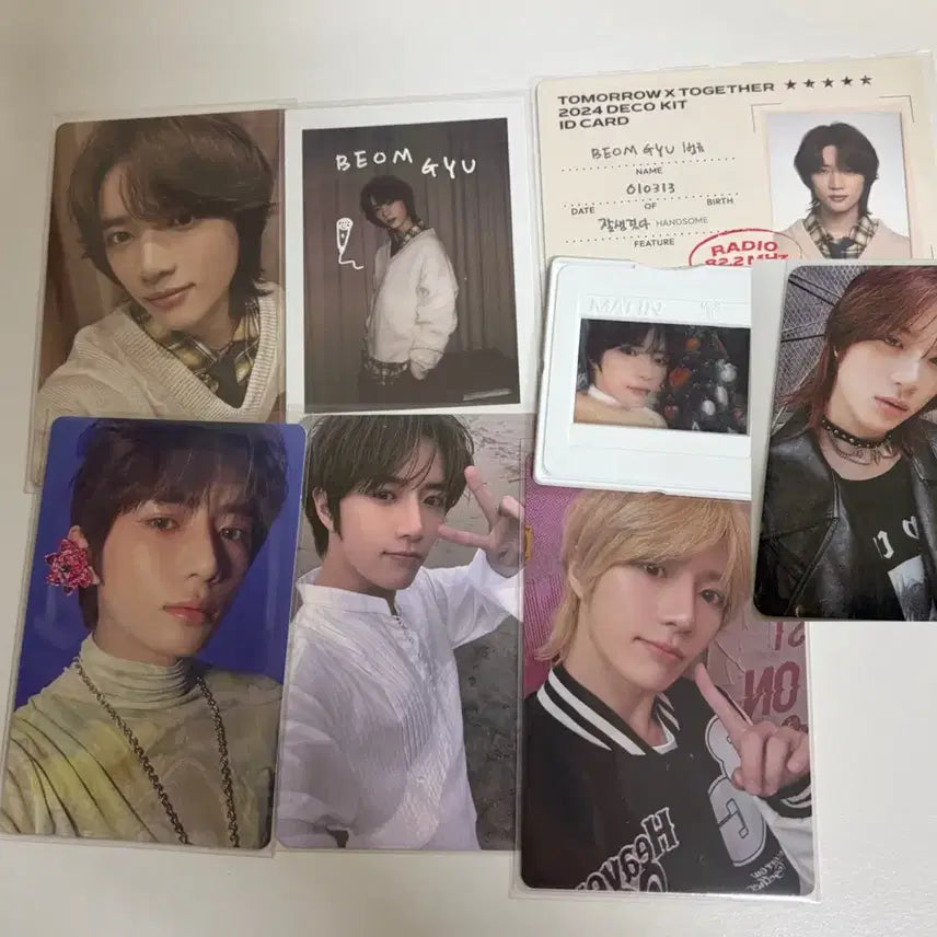 [BUNJANG] TXT Beomgyu Bundle Set Photocard / 투바투 범규 포카 일괄
