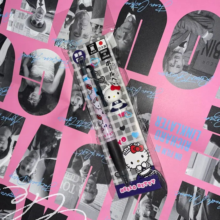 [BUNJANG] Sanrio Hello Kitty Tokyo Limited Edition Strap Ballpoint Pen / 산리오 헬로키티 도쿄 한정 지역한정 펜 볼펜 메이드 키티 스트랩 피규어