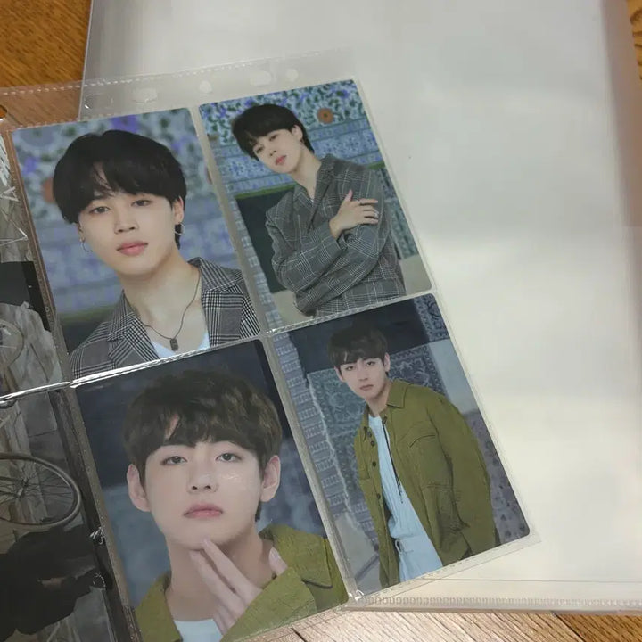 [BUNJANG] 8-Pocket Transparent Photocard Binder with Inserts (Mini Photocard Size) / 투명 8포켓 포카 바인더, 속지 (미니포카용)