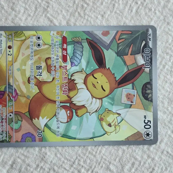 [BUNJANG] Eevee 100-Card Deck / 포캣몬카드 이브이 100덱