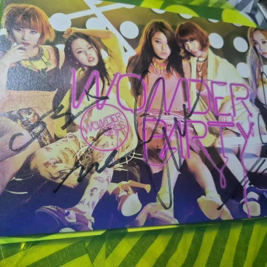 [BUNJANG] Wonder Girls Mini Album Signed Edition / 원더걸스 미니앨범 사인반