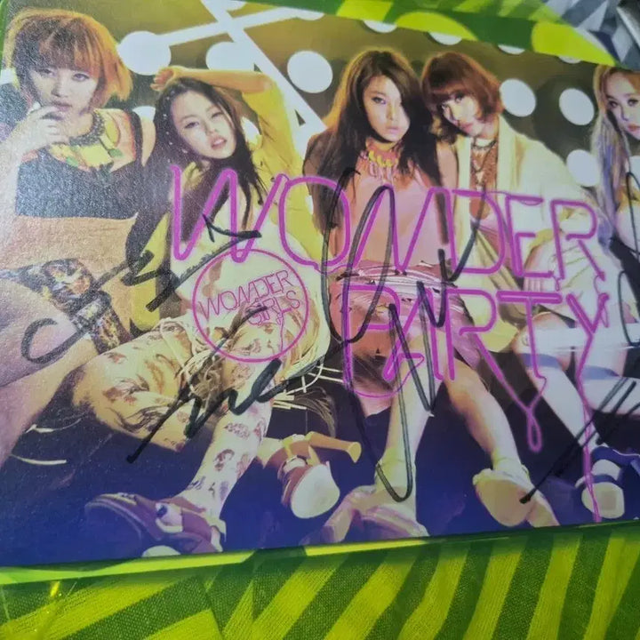 [BUNJANG] Wonder Girls Mini Album Signed Edition / 원더걸스 미니앨범 사인반