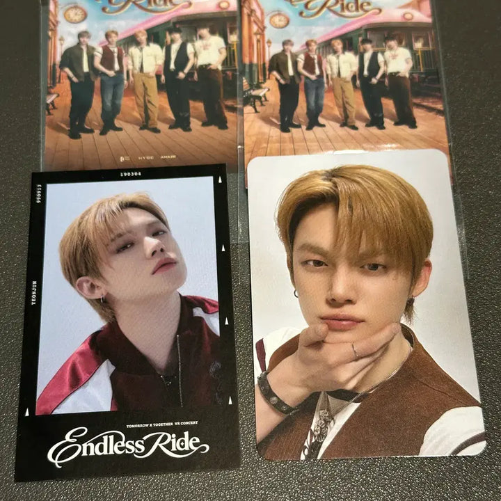 [BUNJANG] TXT Yeonjun Endless Ride VR Limited Edition Photocard Special Set / 투바투(txt) vr 한정판 endless ride / 연준(yeonjun) 1주차 포카 특전세트