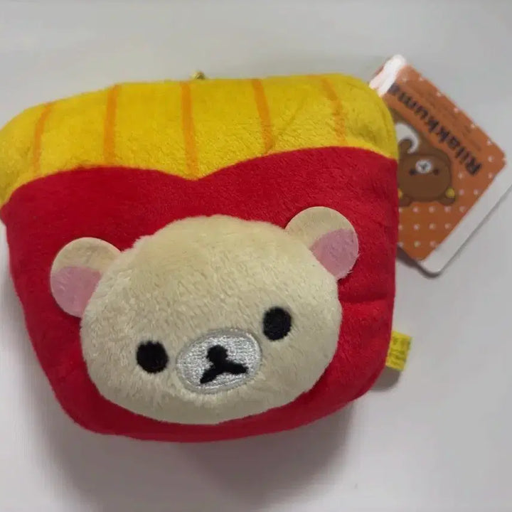 [BUNJANG] San-X Korilakkuma French Fries Plush Keychain / 코리락쿠마 감자튀김 인형 키링