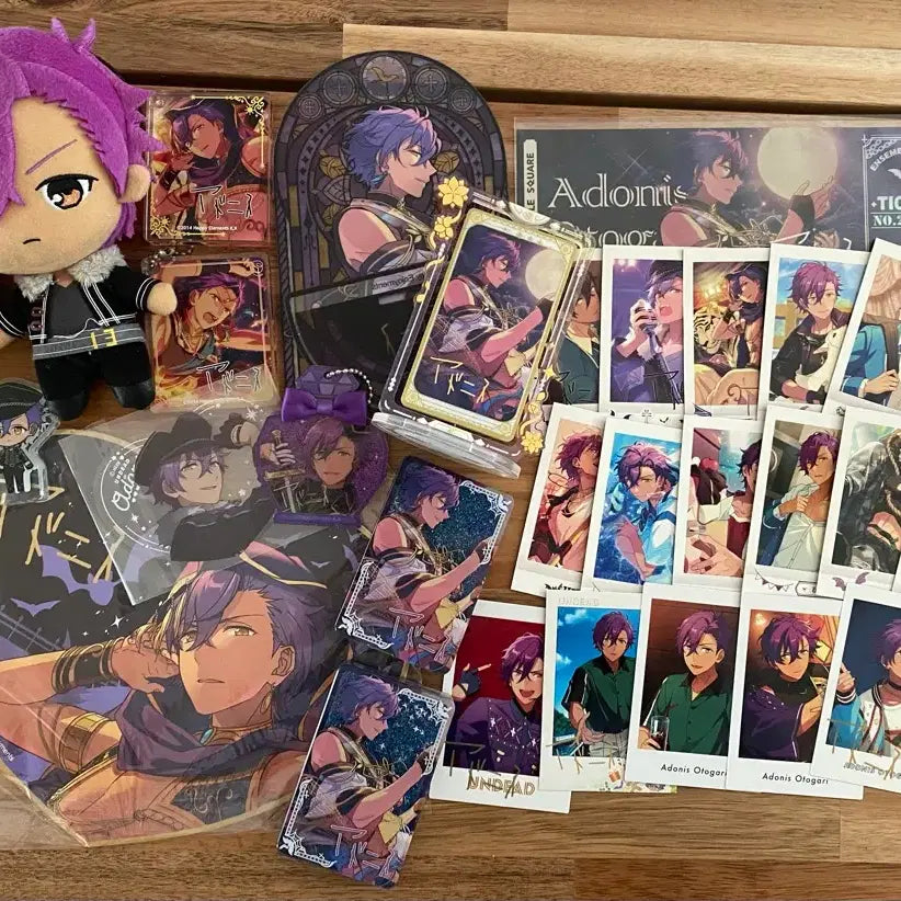 [BUNJANG] Ensemble Stars Adonis Goods Bundle Set / 앙상블스타즈 오토가리 아도니스 굿즈 일괄
