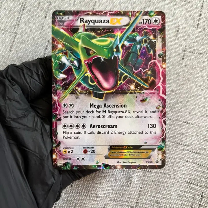 [BUNJANG] Rayquaza EX XY Promo Card / 레쿠쟈 EX P XY 프로모 카드