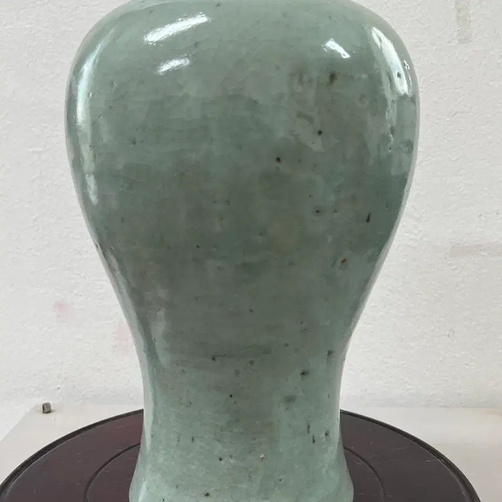 [BUNJANG] Plain Celadon Maebyeong Vase / 고대 순청자 매병