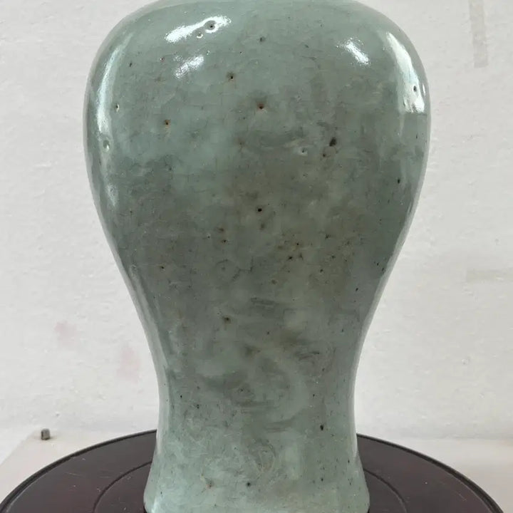 [BUNJANG] Plain Celadon Maebyeong Vase / 고대 순청자 매병