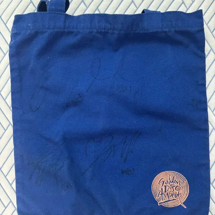 [BUNJANG] GFRIEND Golden Disc Signed Eco Bag / 여자친구 골든디스크 싸인 에코백 가방