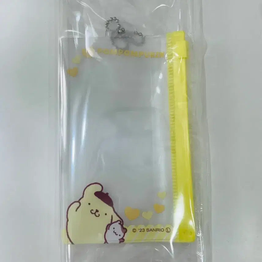 [BUNJANG] Sanrio Pompompurin Clear Pouch / 산리오 폼폼푸린 투명 파우치