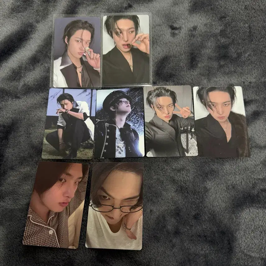 [BUNJANG] ATEEZ Mingi Golden Hour Part.4 Album Photocard Bundle Set / 에이티즈 민기 미공포 앨범포카 일괄 골든아워4