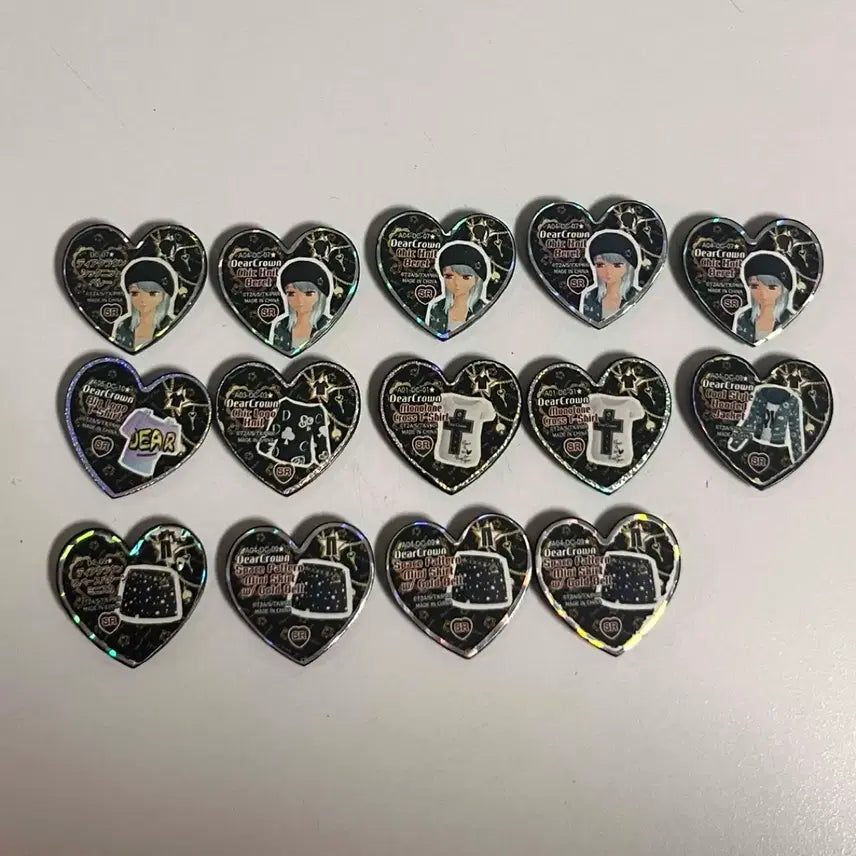 [BUNJANG] Prism Stone Dear Crown Brand Stone Bundle Set (14 pcs) / [일괄] 프리즘스톤 디어크라운 브랜드스톤