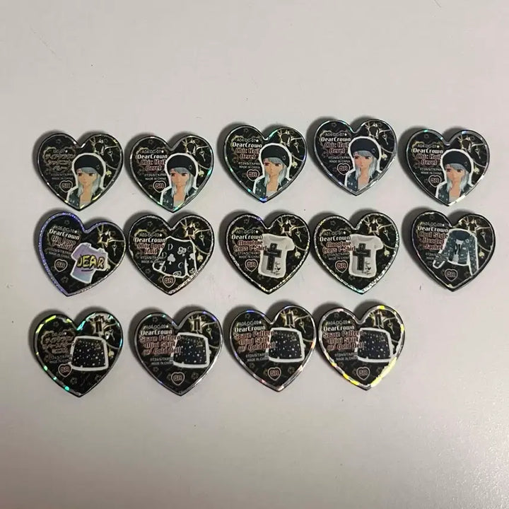 [BUNJANG] Prism Stone Dear Crown Brand Stone Bundle Set (14 pcs) / [일괄] 프리즘스톤 디어크라운 브랜드스톤