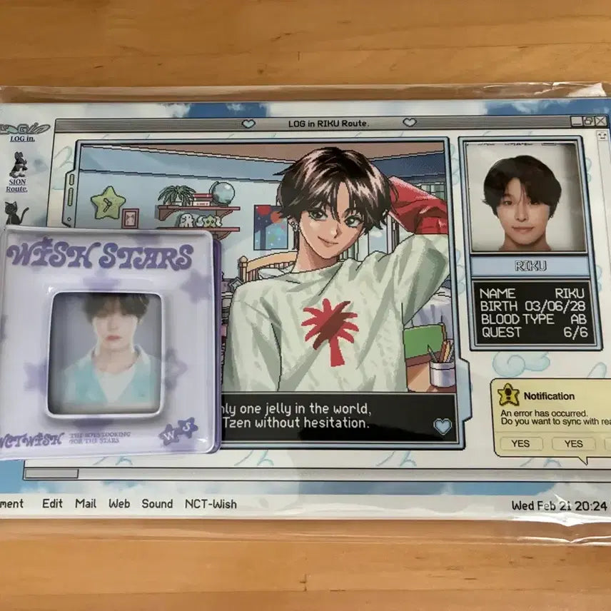 [BUNJANG] NCT WISH Riku Login Photocard Set Signature Collection Book Bundle Set / 엔시티위시 리쿠 로그인 포토세트 시그 콜북 일괄