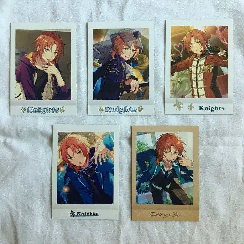 [BUNJANG] Ensemble Stars Tsukimaru Leo Bundle Set Memory Rare Trading Cards / [최저가 할인] (4+1)앙스타 (일괄)츠키나가 레오 추억 레어 파샷츠 지류 모음 앙상블스타즈