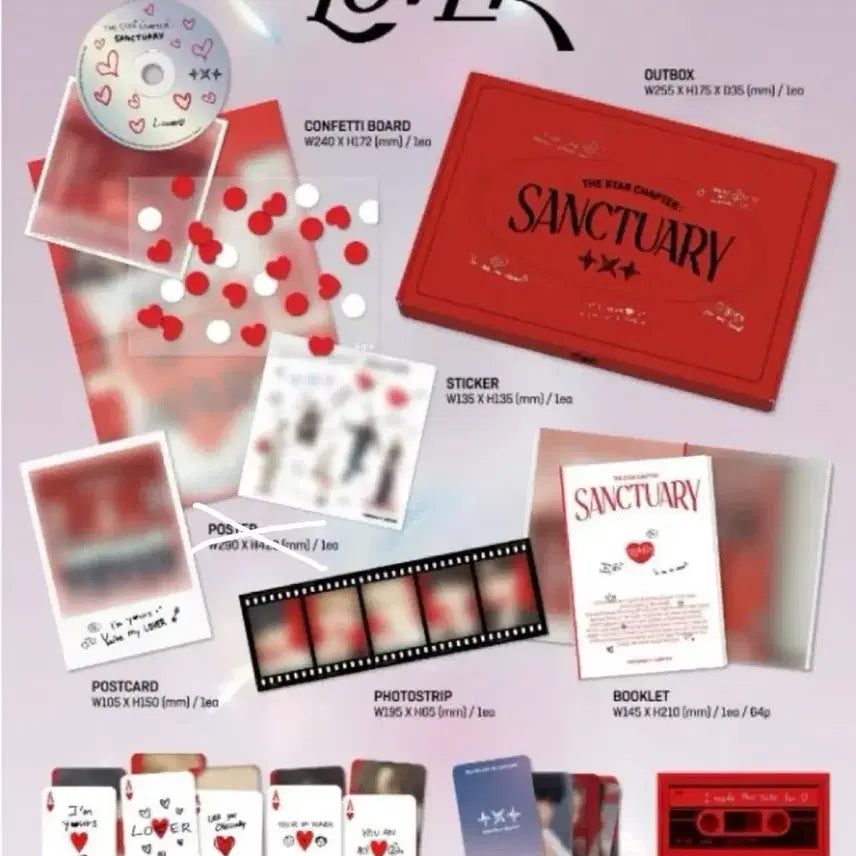 [BUNJANG] TXT TOMORROW X TOGETHER The Star Chapter: Sanctuary Album (Soobin Photocard, Poster Optional) / (포카 무광, 유광 수빈) 투바투 생츄어리 개봉 앨범 판매 포스터x