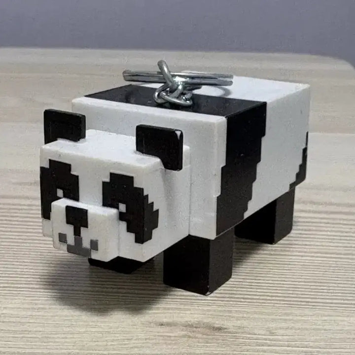 [BUNJANG] Minecraft Panda Figurine Keychain / 마인크래프트 판다 팬더 마크 피규어 키링