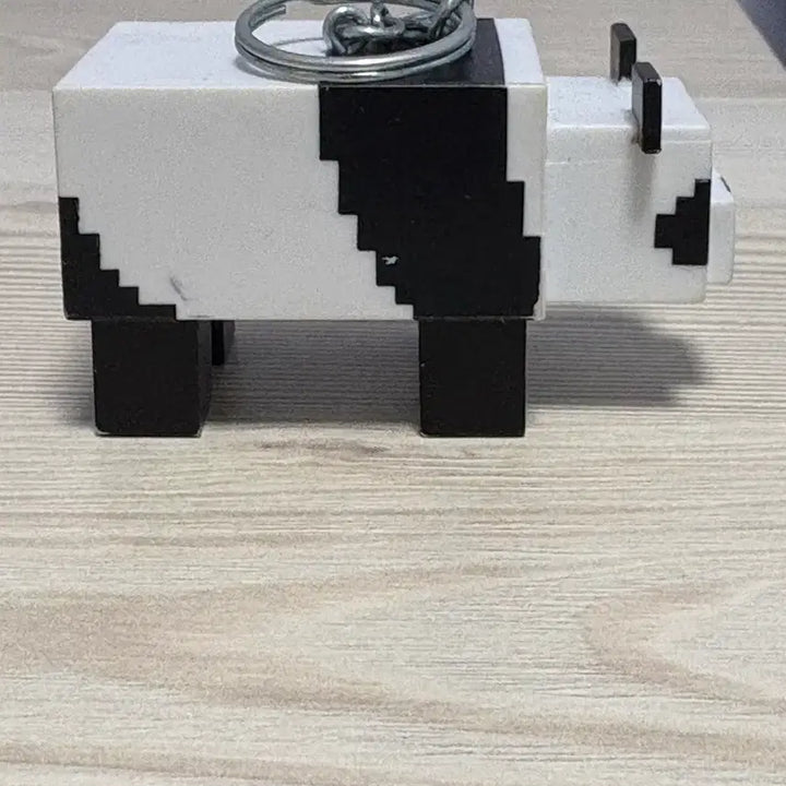 [BUNJANG] Minecraft Panda Figurine Keychain / 마인크래프트 판다 팬더 마크 피규어 키링
