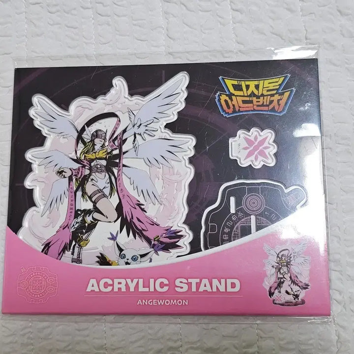 [BUNJANG] Digimon Angewomon Acrylic Diorama Stand / 미개봉)디지몬 엔젤우몬 아크릴스탠드 디오라마