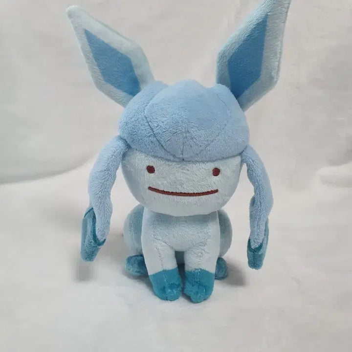 [BUNJANG] Pokemon Metamon Glaceon Plush Doll / 포켓몬 변신 메타몽 글레이시아 인형 판매합니다