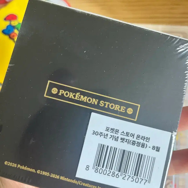 [BUNJANG] Pokemon 30th Anniversary Badge / 포켓몬스터 30주년 뱃지 8월