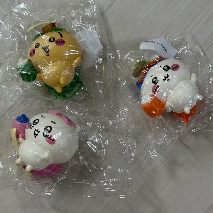 [BUNJANG] Monjakwi Chiikawa Hachiwara Usagi Water Gun Figure Keychain Set / (3개세트) 먼작귀 치이카와 하치와레 우사기 물총 피규어 키링