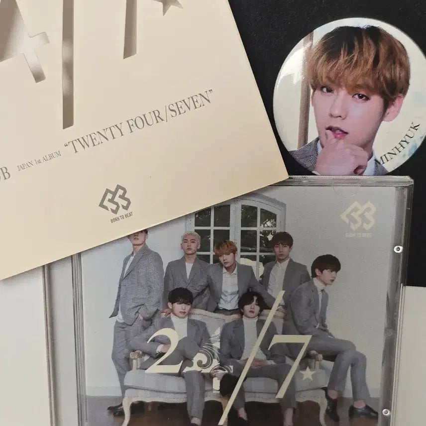 [BUNJANG] BTOB 24/7 Japanese Album Normal Edition (Minhyuk Badge) / 비투비 일본앨범 24/7 통상반 (뱃지 민혁)