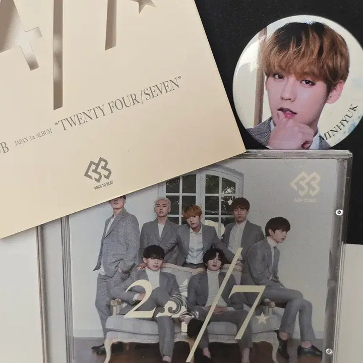 [BUNJANG] BTOB 24/7 Japanese Album Normal Edition (Minhyuk Badge) / 비투비 일본앨범 24/7 통상반 (뱃지 민혁)
