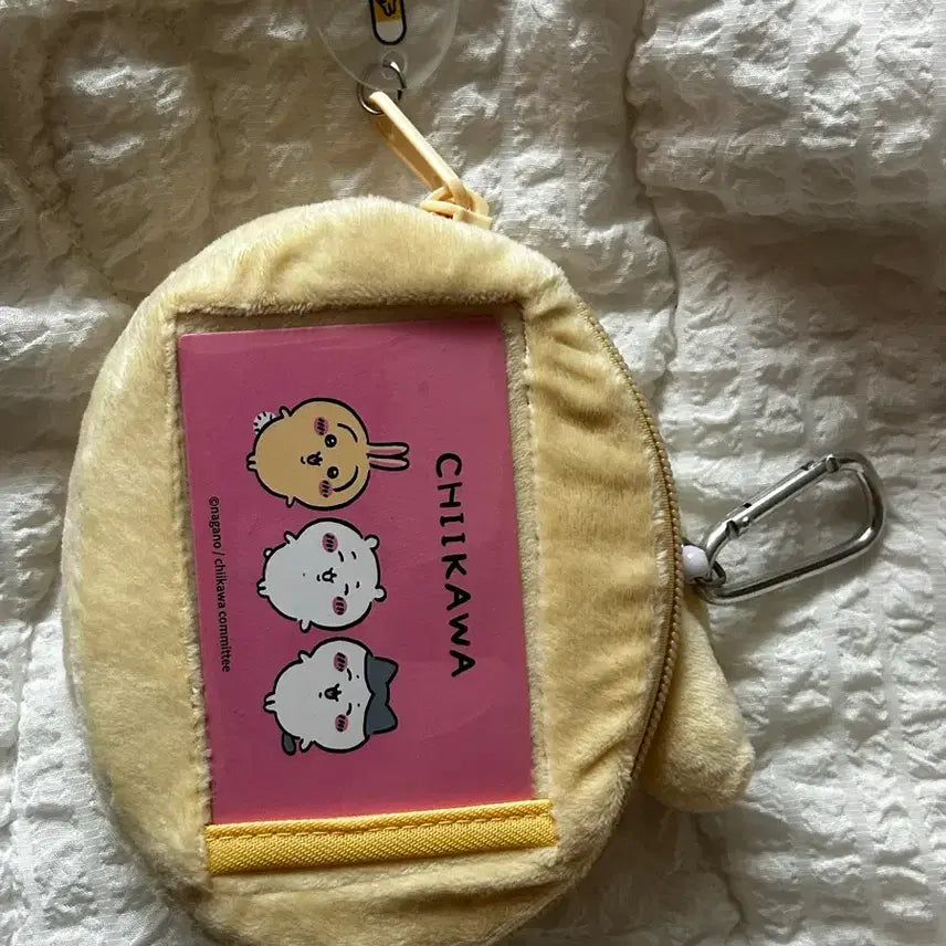 [BUNJANG] Usagi Pouch Coin Card Wallet with Reel Pass / 판매완료