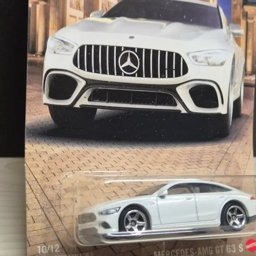 [BUNJANG] Matchbox Mercedes-AMG GT63 S White Diecast Model / 매치박스 메르세데스 AMG GT63 S 흰색 다이캐스트