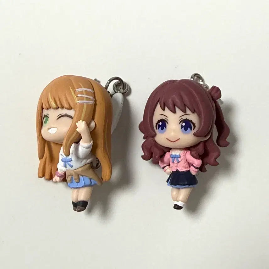 [BUNJANG] Gakumasu Gakuen Idolmaster Hanami Sakki, Shiun Sumika Gacha Figure / 가쿠마스 학원아이돌마스터 하나미 사키 시운 스미카 대롱가챠 피규어