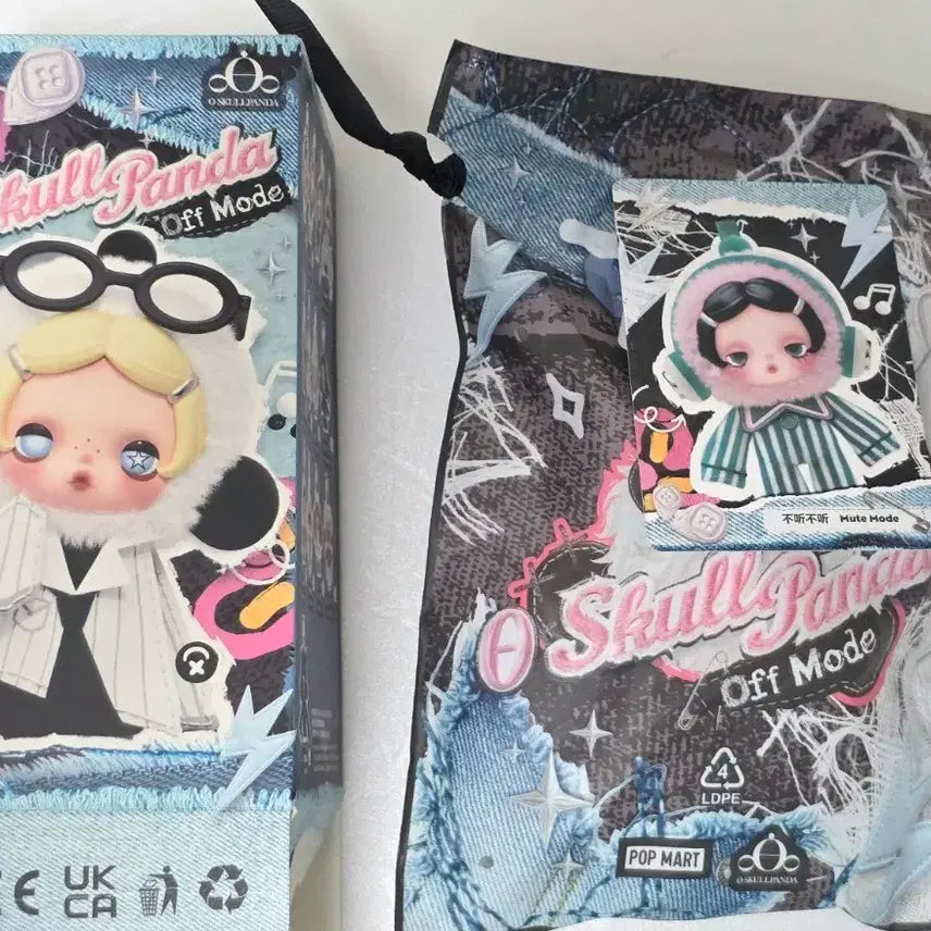 [BUNJANG] Pop Mart Skullpanda Off-Mute Mode Sealed / 팝마트 스컬판다 off Mute Mode 1개 미개봉 판매