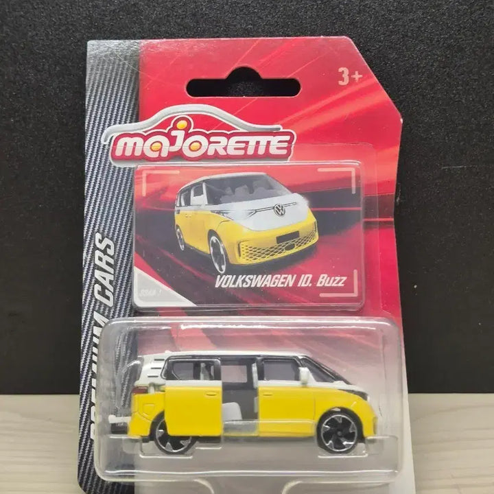 [BUNJANG] Majorette Volkswagen ID. Buzz Minicar Yellow Diecast / 마조렛 폭스바겐 ID 버즈 미니카 옐로우 다이캐스트