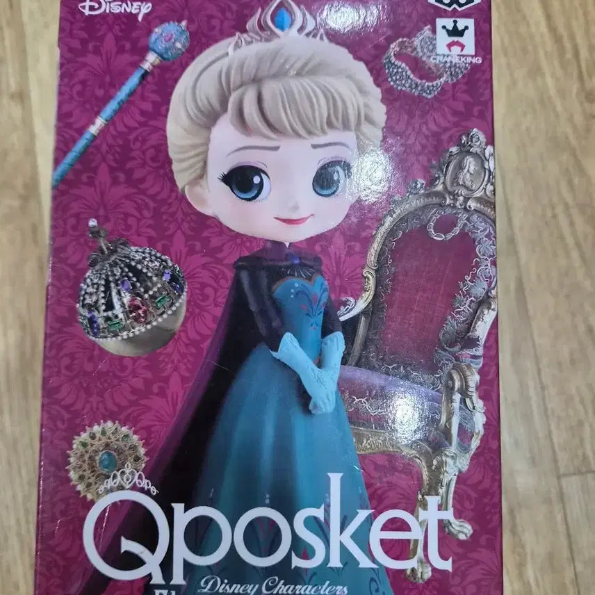 [BUNJANG] Disney Qposket Elsa Coronation Style Figure / 디즈니 Qposket 엘사 코로네이션 스타일 피규어