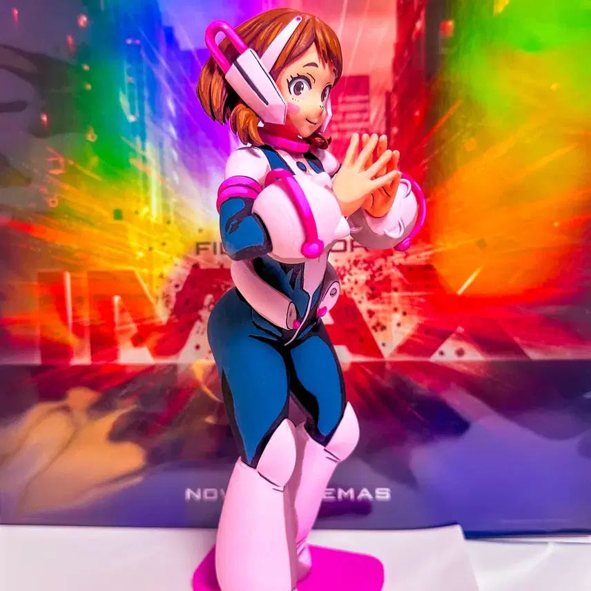 [BUNJANG] My Hero Academia Ochaco Uraraka 2D Repaint Figure by Necromancer / 나의 히어로 아카데미아 우라라카 오챠코 2D피규어 애니도색 리페인트 2D도색 레진 리페인팅 망가디멘션 아트 원오프 한정판 컬랙션 (무중력) 히어로 히로아카 데쿠 유에이 고등학교