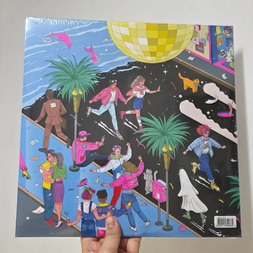 [BUNJANG] Beatball Compilation Our Town 12-inch LP (Pink Vinyl) / 비트볼 컴필레이션 앨범 Our Town 12인치 LP