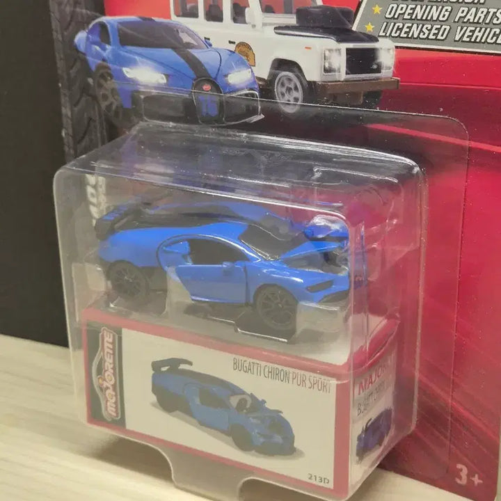 [BUNJANG] Majorette Bugatti Chiron Pur Sport Blue Diecast Model / 마조렛 부가티 시론 퓨어 스포츠 블루 다이캐스트