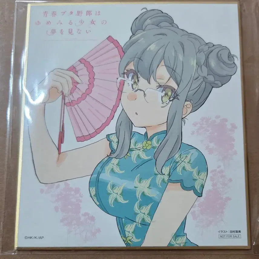 [BUNJANG] Seishun Buta Yarou Futaba Rio Color Paper / 청춘 돼지 색지 후타바 리오 청춘돼지