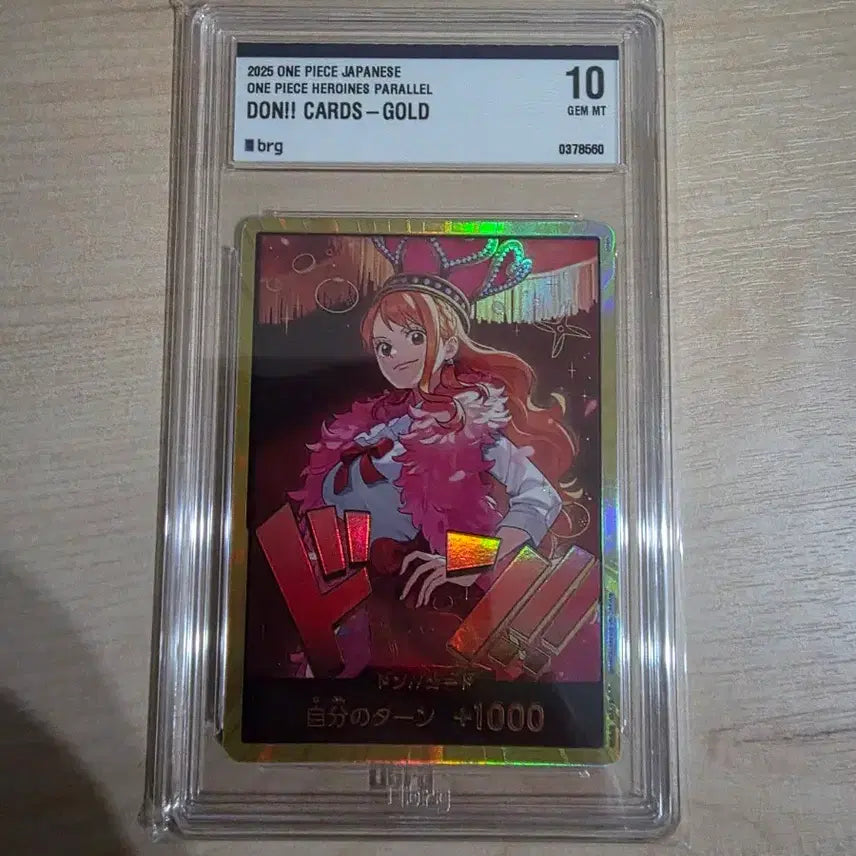 [BUNJANG] One Piece Card Game Namie (Heroines) Japanese Edition Gold / eb03 히로인즈 일판 나미 금둥 brg10